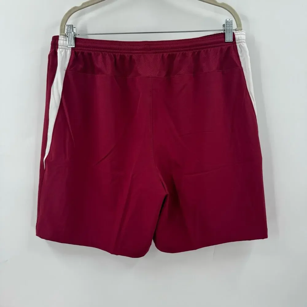 NWT Nike dry fit burgundy gym shorts